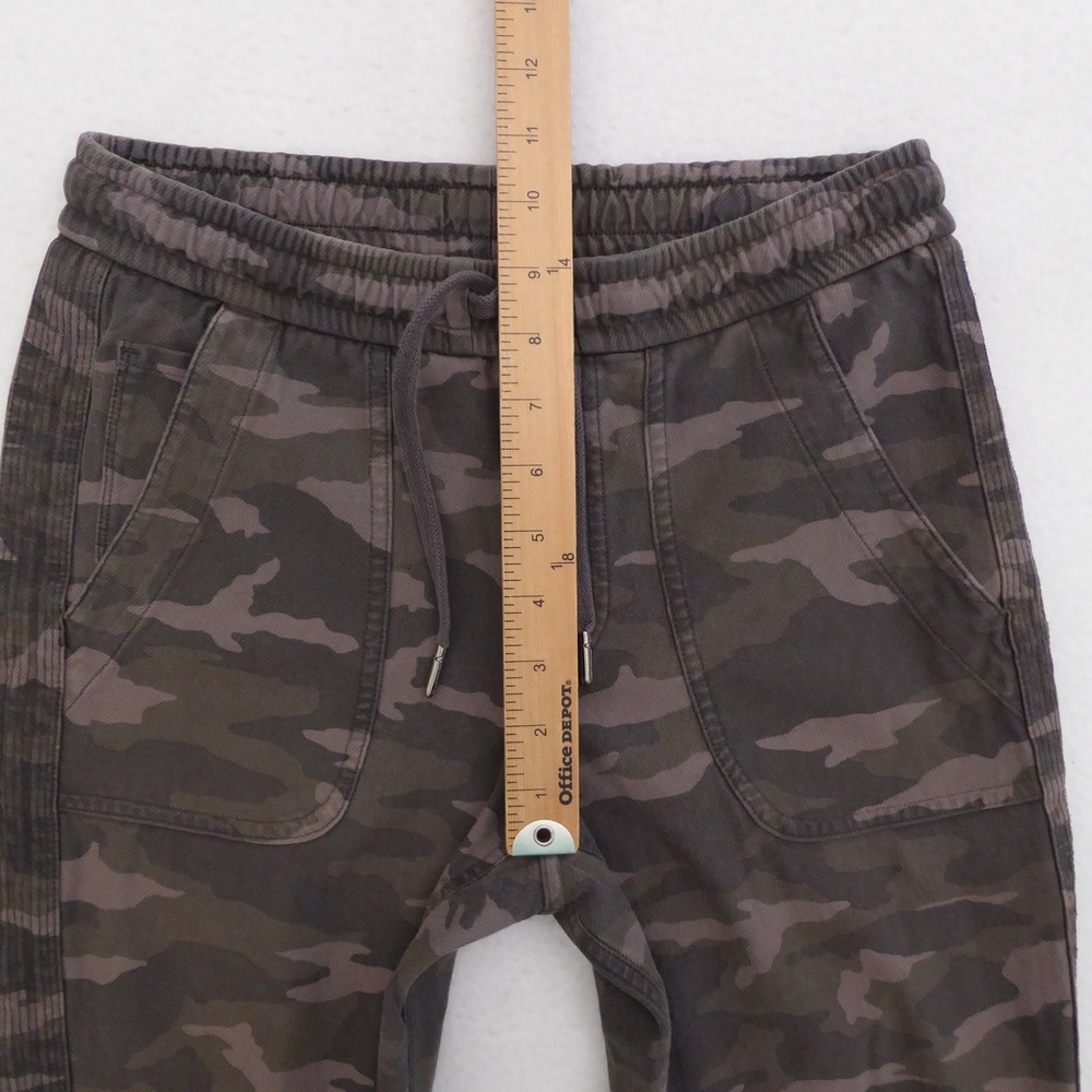 Athleta Farallon Joggers Camo Brown Elastic Waist Drawstring Women's Size 0 - Picture 7 of 11